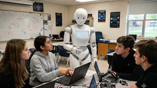 Una escuela de Nueva York suspende el uso de un robot profesor equipado con IA tras las críticas: ¿qué pasó?